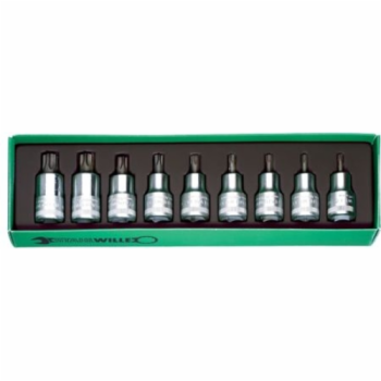STAHLWILLE  Socket Torx 1/2 '' - 9 pieces